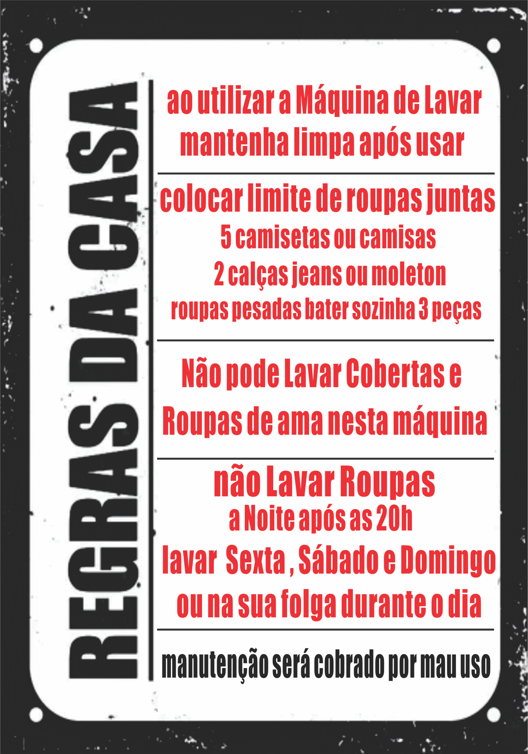 2Regras da Casa